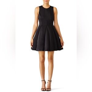Halston Heritage Black Mini Dress